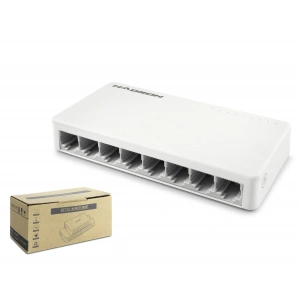Gigabit Ethernet Switch 8 Port - Beyaz HDX1365