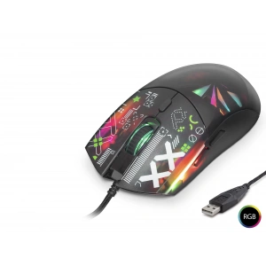 USB Kablolu Mouse 7200 Dpi (Rgb, Cyber Desenli, Siyah - G306D)