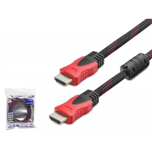 HDMI Kablo 3 Mt (HDX2013- Siyah Kirmizi)