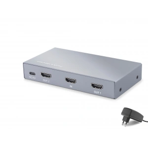 HDMI Splitter 4K 1 In 2 Out (Gri - HDX1428)