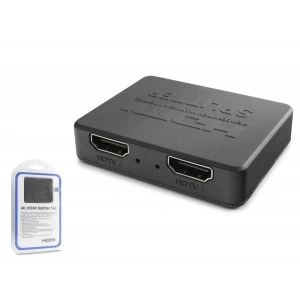 HDMI Splitter 4K 1 In 2 Out + Usb Güç Kablosu (HDX1371- Siyah)