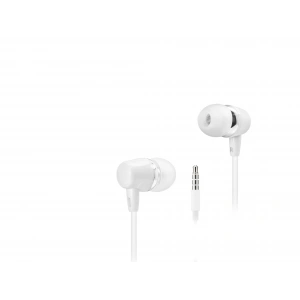 Kablolu Kulak İçi Mikrofonlu Kulaklık (3.5mm, Pc Telefon Uyumlu, Beyaz-DHE7000WT)