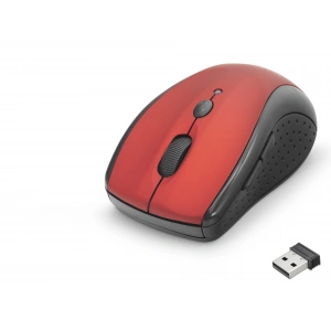 Kablosuz Mouse 800/1600 Dpi - Kırmızı Siyah HDX3405R
