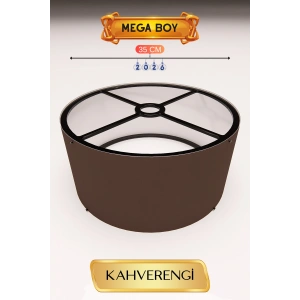 Kahverengi Lambader Başlığı (35cm)