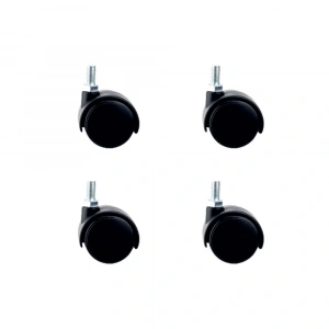 Küçük Plastik Vidalı Teker - 40 MM HKS102 - 4 Adet