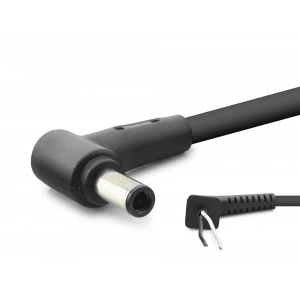 Laptop Adaptör Dc Jack Kablosu (6.0x3.7mm, L Tip, 1.2 M, 200 W, HDX5575)