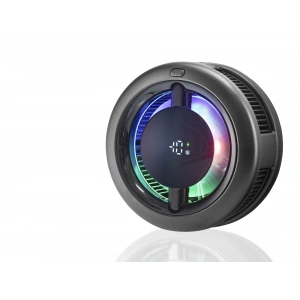 Manyetik Telefon Soğutucu Fan (Rgb, Dijital Ekranlı - Siyah CX19)
