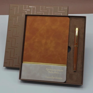 Hediyelik Defter - Kalem Seti (Kutulu)