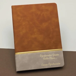 Öğretmenler Günü Hediyesi Defter Taba