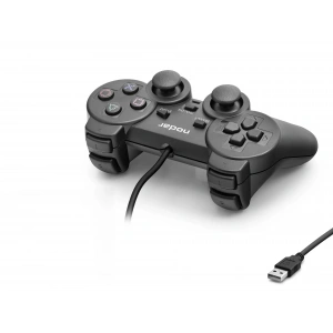 Pc Uyumlu Kablolu Usb Gamepad Oyun Kolu (Siyah ND401)
