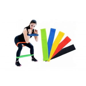 Pilates Aerobik Direnç Lastiği (5li Paket)