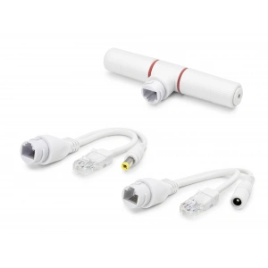 Rj45 Veri + Güç Birleştirici Adaptör (Poe Combiner Mux 2 In 1,Beyaz - HDX5550)