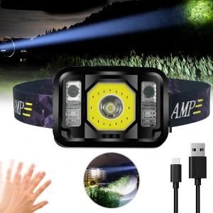 Pratik Sensörlü Sinyalli LED Kafa Lambası (WT-024)