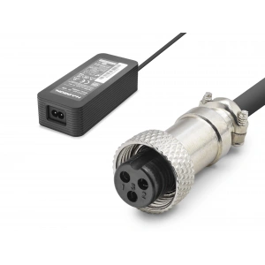 Scooter Adaptörü (42V, 2A, 84W, 3 Pin, 9 mm, Siyah - HD8888)