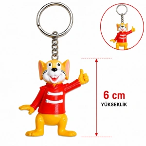 Anahtarlık 6cm (Sevimli Fare Figür)