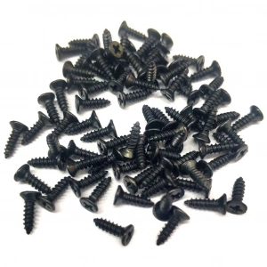 Klips Vidası 2,2x6,5 mm YHB (Siyah 1000 Adet, Konik Başlı)