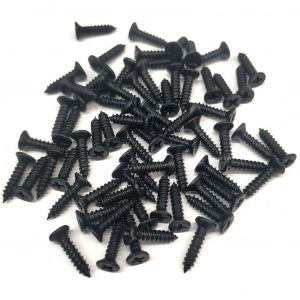 Klips Vidası 2,2x9,5 mm YHB (Siyah 1000 Adet, Konik Başlı)