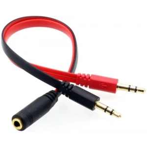 Tek Girişli Kulaklığı Mikrofon ve Ses Çeviren Kablo (RXY-4611)