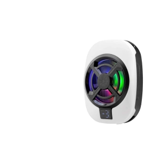 Telefon Soğutucu Fan (Led Isı Gösterge,Beyaz,HDX4612)