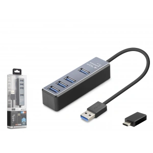 USB Type-c 3.1 Gen1 Hub (4 Port, 5 Gbps, TU309)