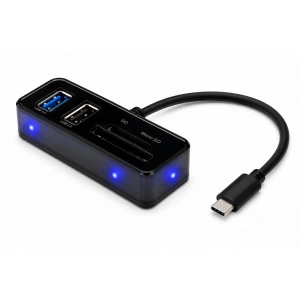 USB Type-c 3.2 Gen2 Hub Kart Okuyucu (4 Port, 10 Gbps, TC256)