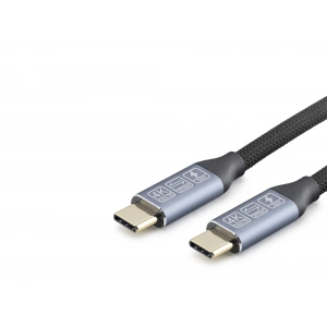 Type-C Şarj Ve Data Kablosu 1 Mt (Usb 3.2, Gen2, 20 Gbps, 100W, 4K, 60Hz,  Siyah - HDX7881)