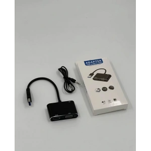 Usb To Hdmi+Vga+Aux Çevirici (ZR702)