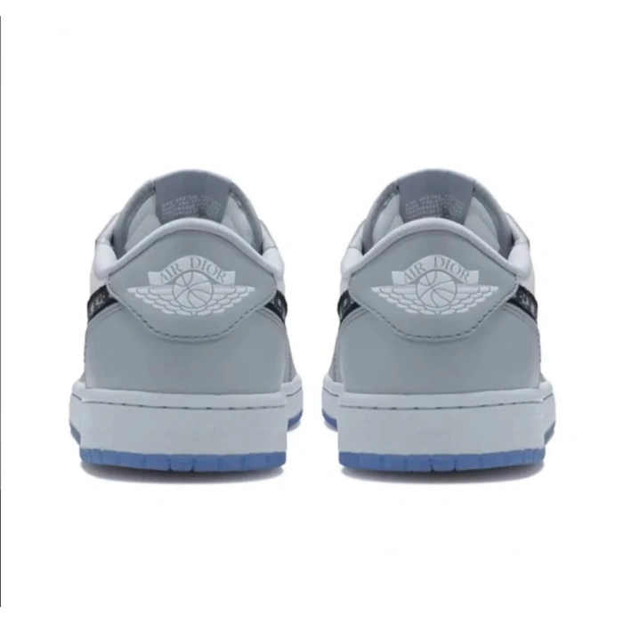 Nike Air JORDAN 1 Low X Dior White Grey