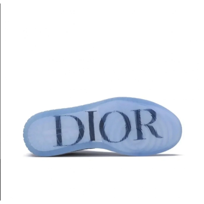 Nike Air JORDAN 1 Low X Dior White Grey