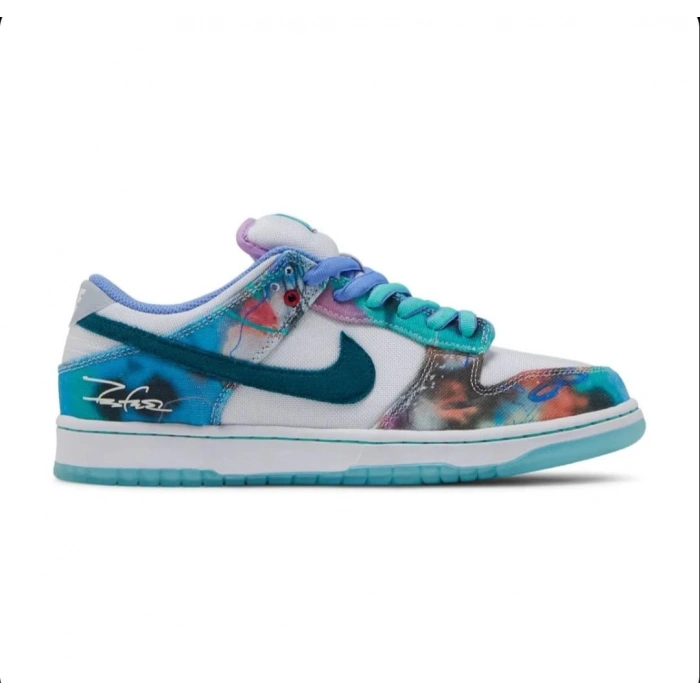 Nike Sb Dunk Low Bleached Aqua Futura Laboratories