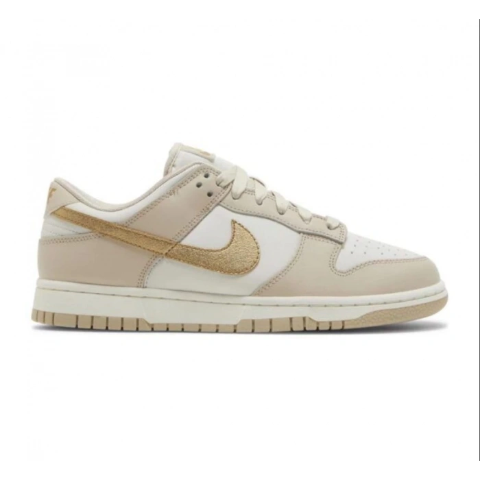Nike Dunk Low Gold Swoosh