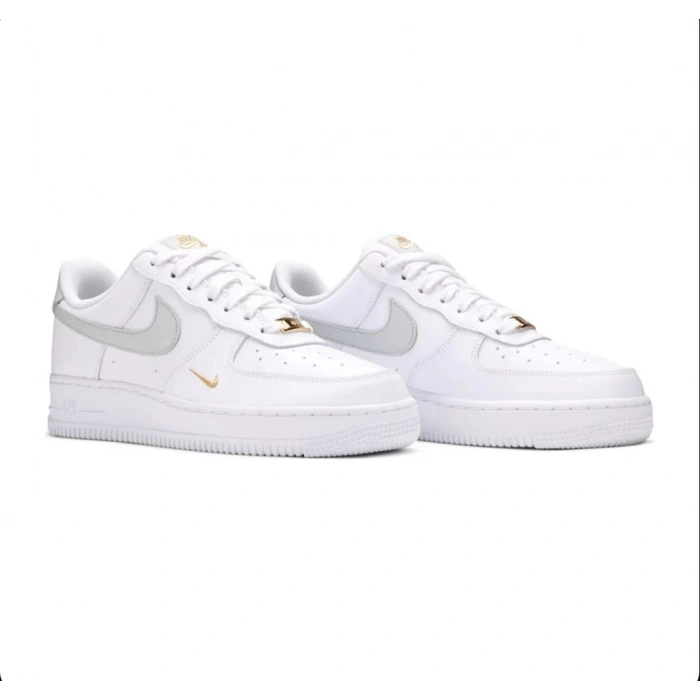 Nike Air Force 1 Low White Grey Gold