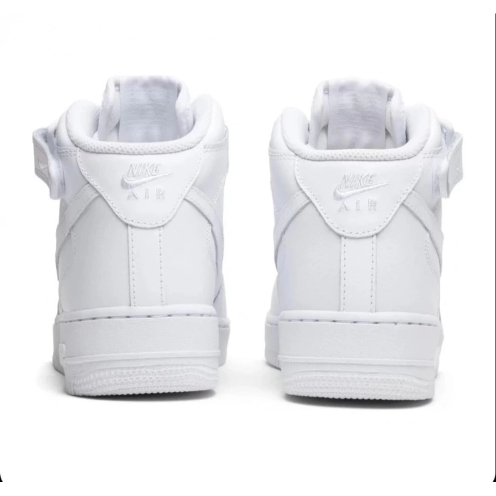 Nike Air Force 1 Mid 07 Leather Triple White