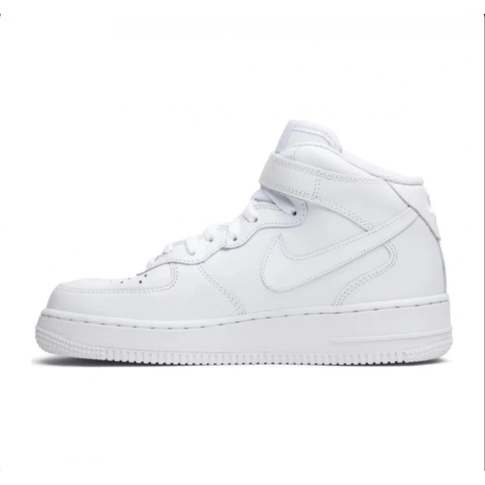 Nike Air Force 1 Mid 07 Leather Triple White