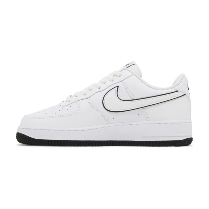 Nike Air Force 1 ’07 Low White Black Outline