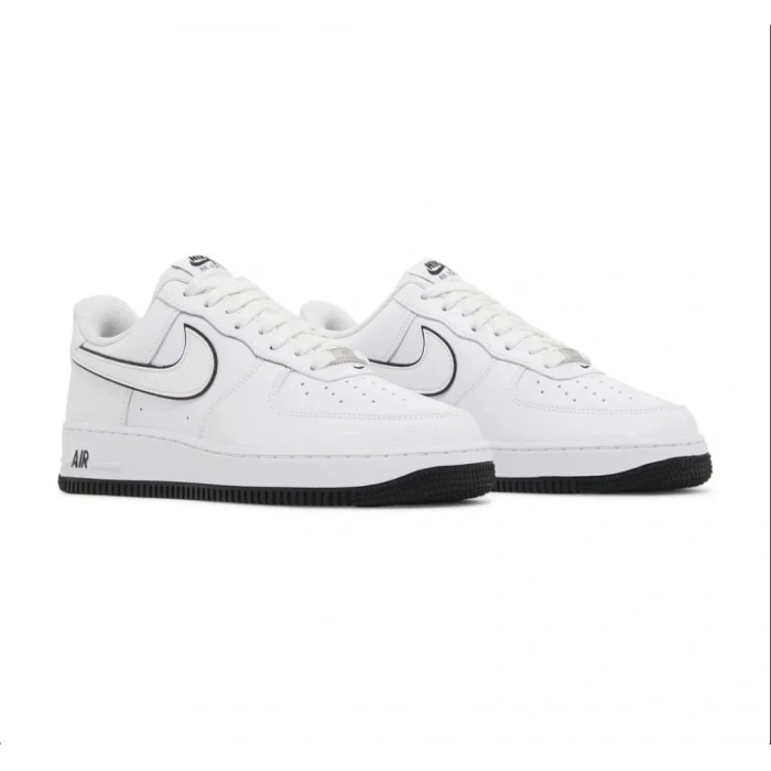Nike Air Force 1 ’07 Low White Black Outline