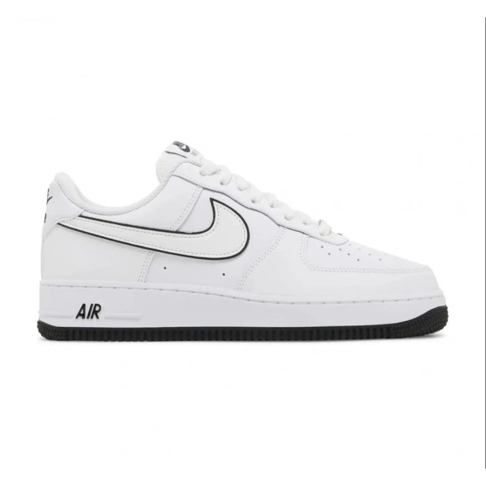 Nike Air Force 1 ’07 Low White Black Outline