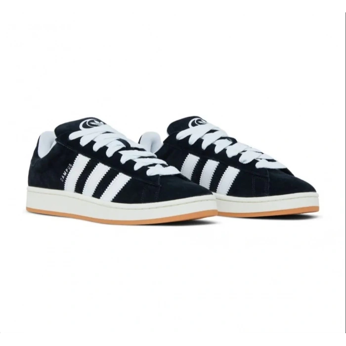 Adidas Campus Black White Gum
