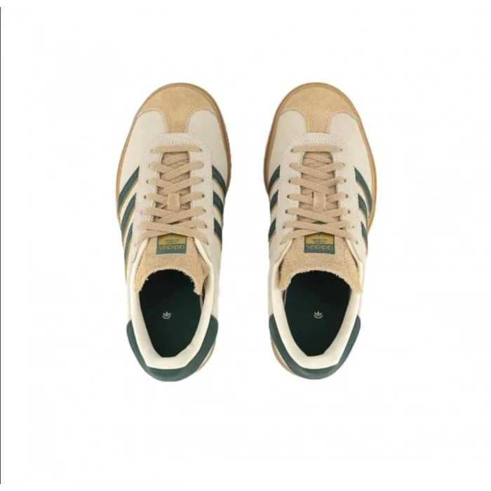 Adidas Gazelle Bold Magic Beige Collegiate Green