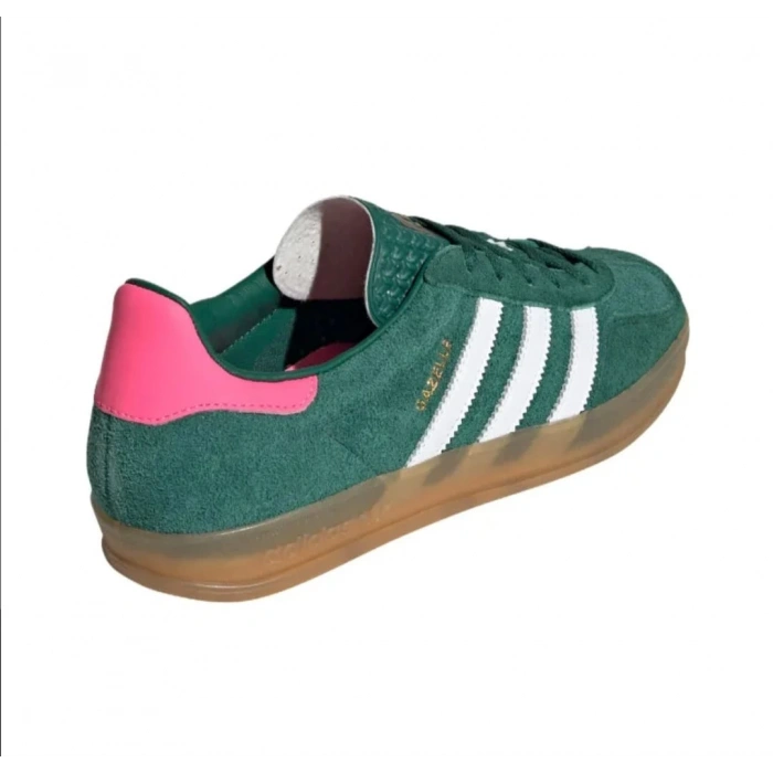 Adidas Gazelle Indoor Collegiate Green Lucid Pink