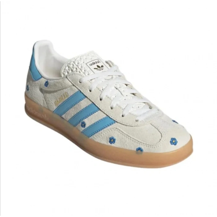 Adidas Gazelle Indoor Floral White Blue
