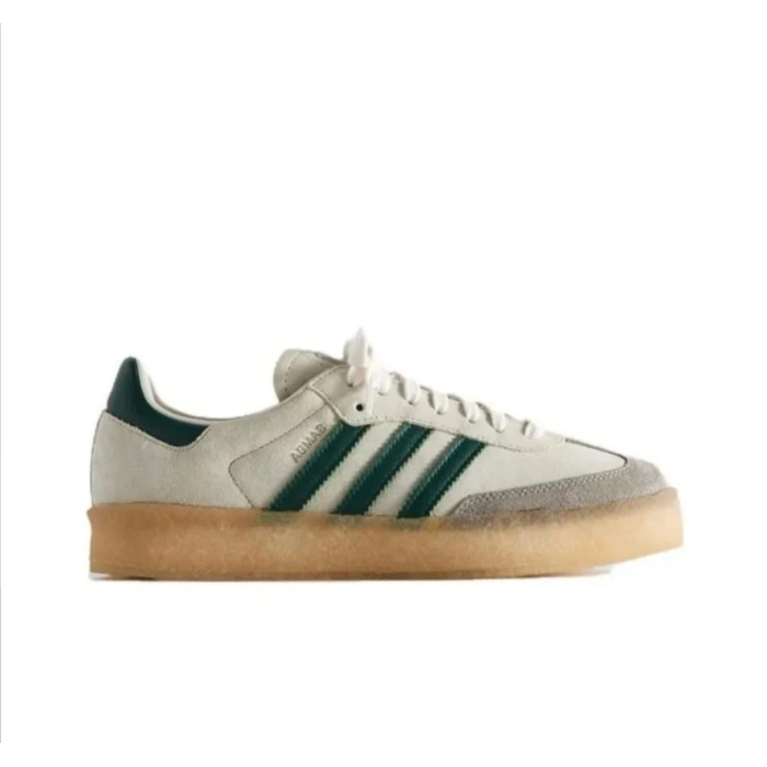 Adidas Samba Clarks Street By Ronnie Fieg Chalk White Green