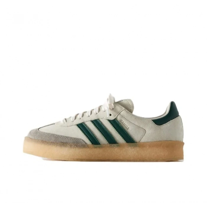 Adidas Samba Clarks Street By Ronnie Fieg Chalk White Green