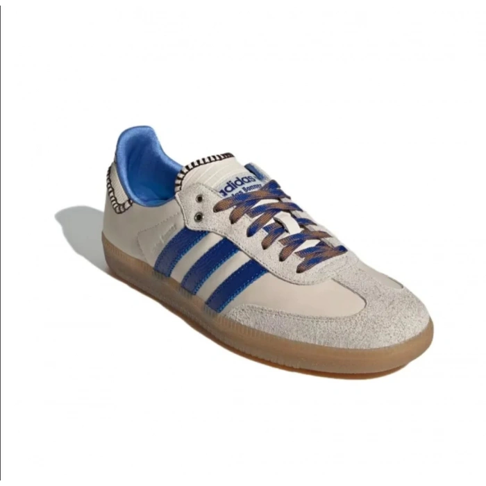 Adidas Samba Nylon Wonder Clay Royal × Wales Bonner