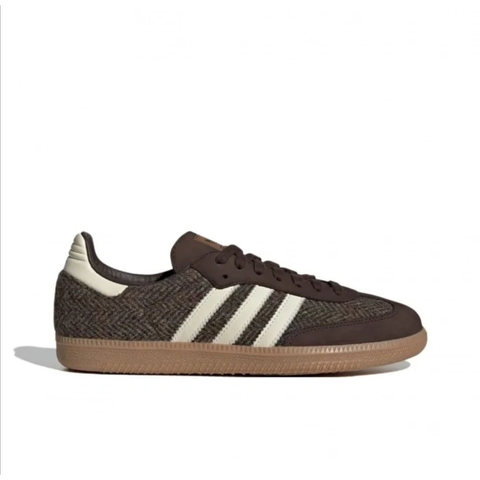 Adidas Samba Og Dark Brown Tweed