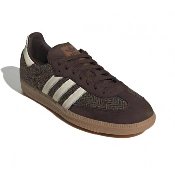 Adidas Samba Og Dark Brown Tweed
