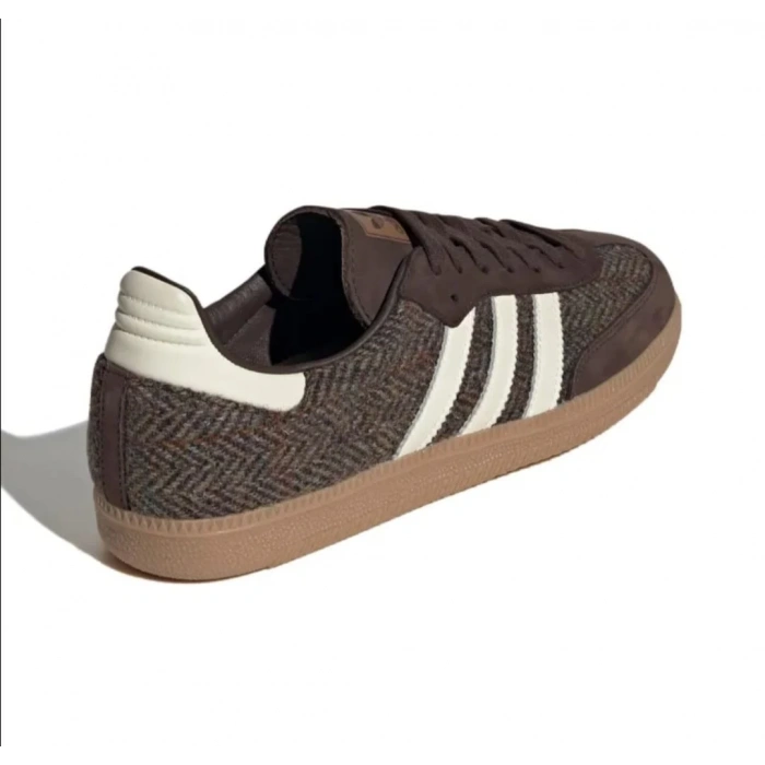 Adidas Samba Og Dark Brown Tweed