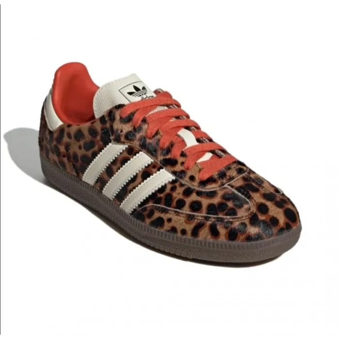 Adidas Samba Og Preloved Red Leopard Womens