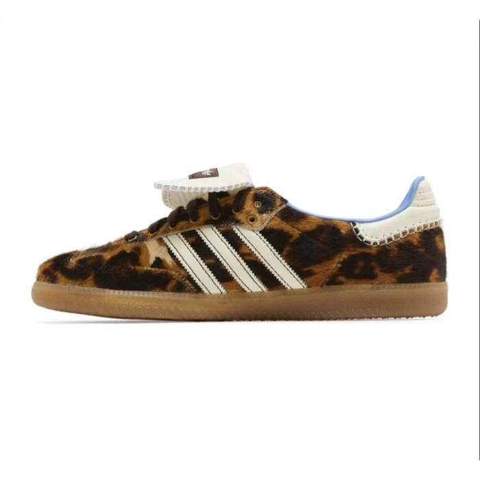 Adidas Wales Bonner x Samba Pony Leopard Dark Brown