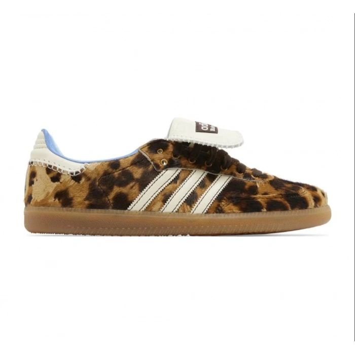 Adidas Wales Bonner x Samba Pony Leopard Dark Brown